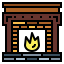 Fireplace icon 64x64