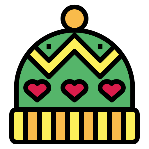 Winter hat icon