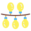Christmas lights icon 64x64