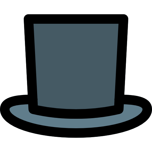 Top hat icon