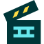 Clapperboard icon 64x64