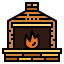 Fireplace icon 64x64