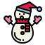 Snowman icon 64x64