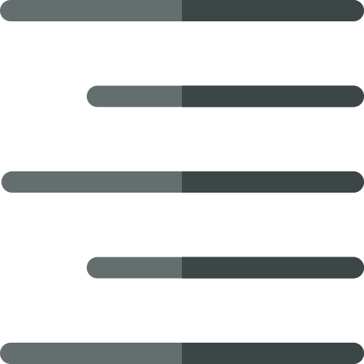 Align right icon