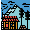 Wood cabin icon 64x64