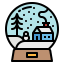 Snowglobe icon 64x64