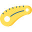 Кривая линейка иконка 64x64