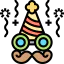 Birthday and party icon 64x64