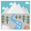 Mountain view ícono 64x64