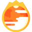 Global warming icon 64x64