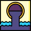 Water pollution icon 64x64