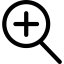 Zooming Magnifying Glass icon 64x64