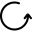 Loading curved arrow іконка 64x64
