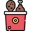 Chicken bucket icon 64x64