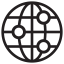Earth globe Symbol 64x64
