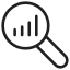 Magnifying glass Symbol 64x64