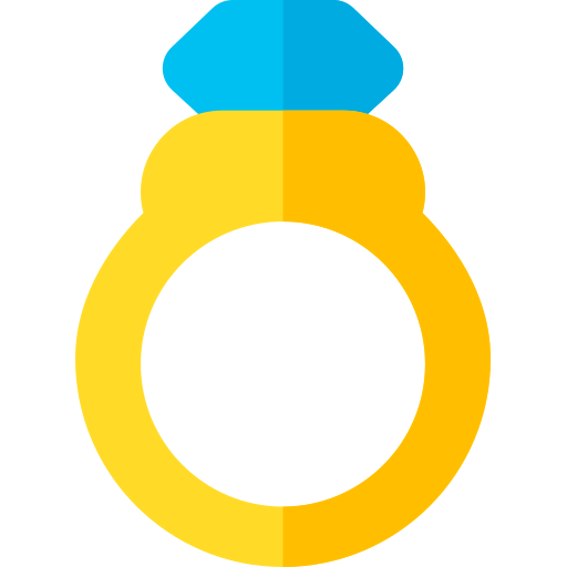 Diamond ring icon