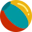 Beach ball icon 64x64