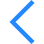 Left chevron Ikona 64x64