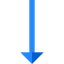 Down arrow icon 64x64