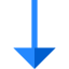 Down arrow icon 64x64