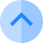 Up chevron icon 64x64