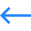 Left arrow icon 64x64