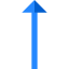 Up arrow icon 64x64