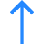 Up arrow icon 64x64