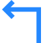 Turn left icon 64x64