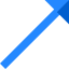Diagonal arrow icon 64x64