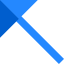 Diagonal arrow icon 64x64