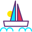 Sailboat icon 64x64