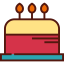 Birthday cake icon 64x64