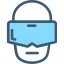 Vr glasses icon 64x64
