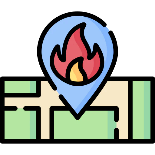 Coordinates icon