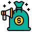 Money bag icon 64x64