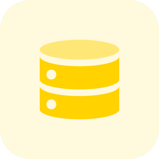 Database storage icon