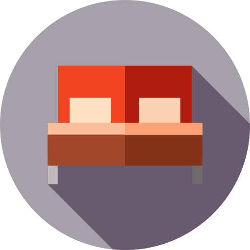 Double bed icon