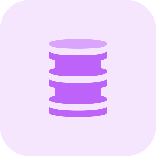 Database storage icon