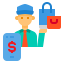 Delivery man icon 64x64