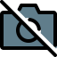 No camera Symbol 64x64