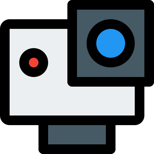 Action camera icon