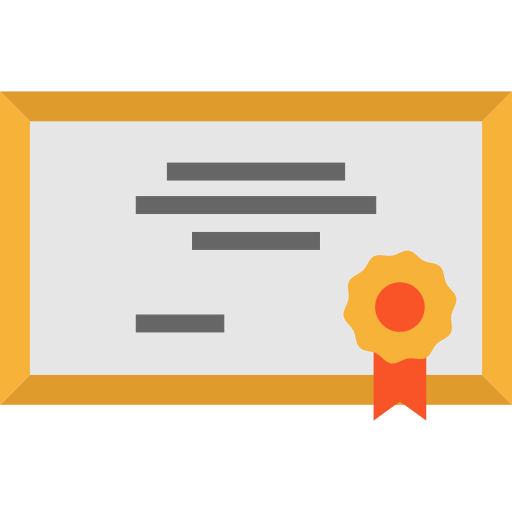 Certificate icon