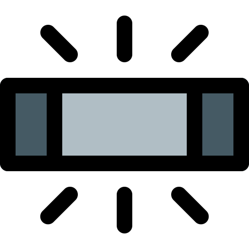 Fluorescent icon