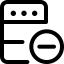 Delete option icon 64x64