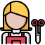 Hair salon icon 64x64