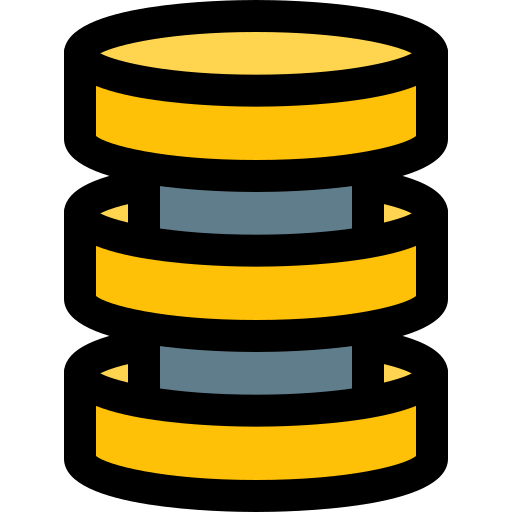 Database storage icon