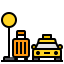 Taxi stop icon 64x64