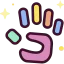 Hand print icon 64x64